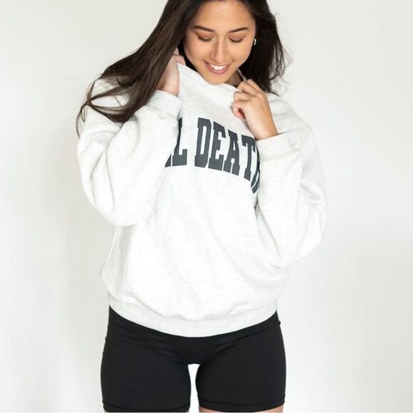 NWT Wool + Pepper Co. TILL DEATH Crewneck Sweatshirt - Picture 3 of 3